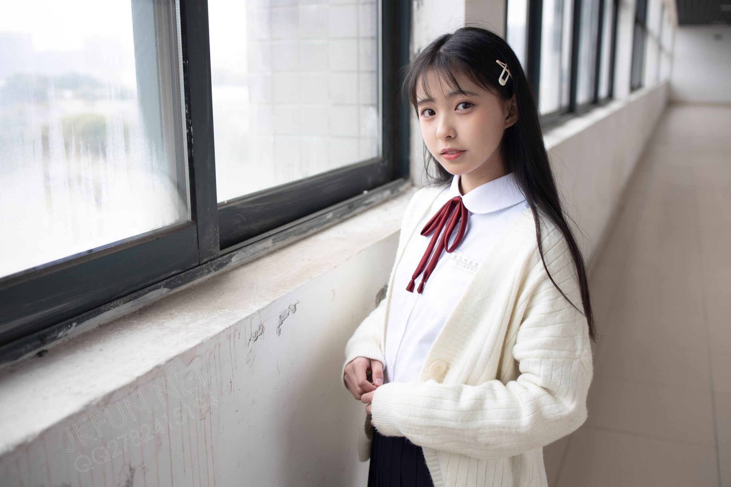 图片[2]-甜美可人的白丝姑娘【127P】20011-小李街拍