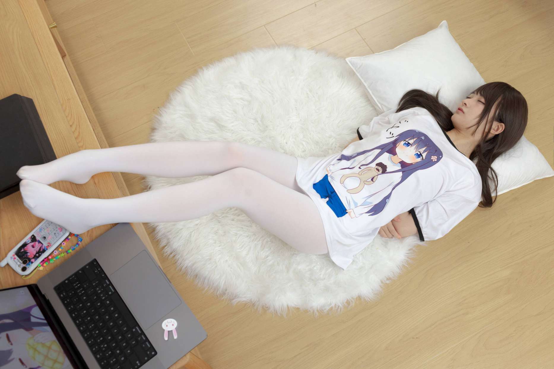 图片[5]-二次元白丝美少女【69P】20027-小李街拍