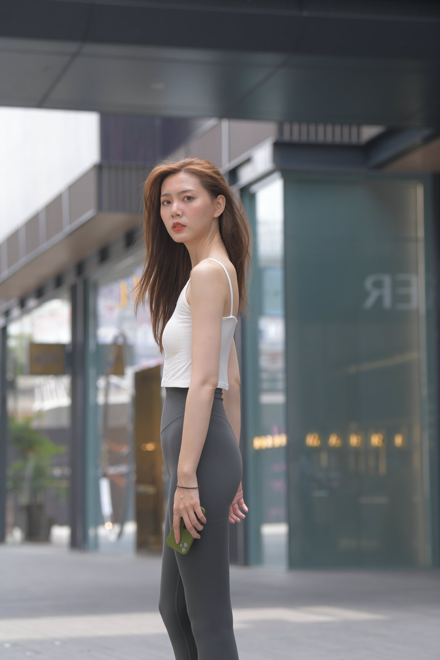 图片[3]-身材很棒的瑜伽裤长发女孩 J3291 790P-16.8GB-小李街拍