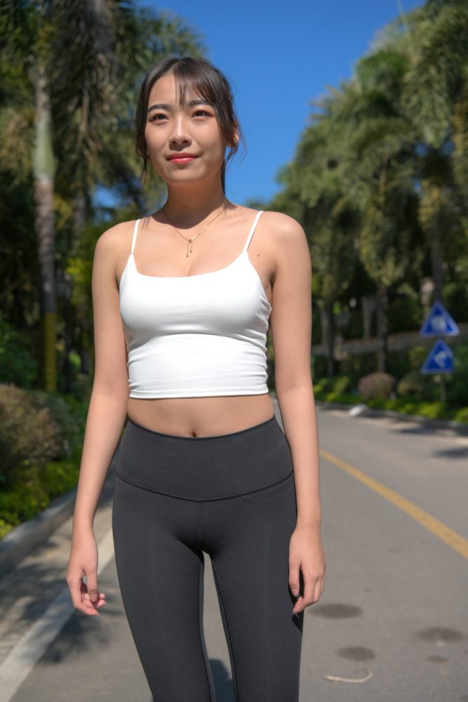 黑色瑜伽裤女孩 J0904 【474P】-小李街拍