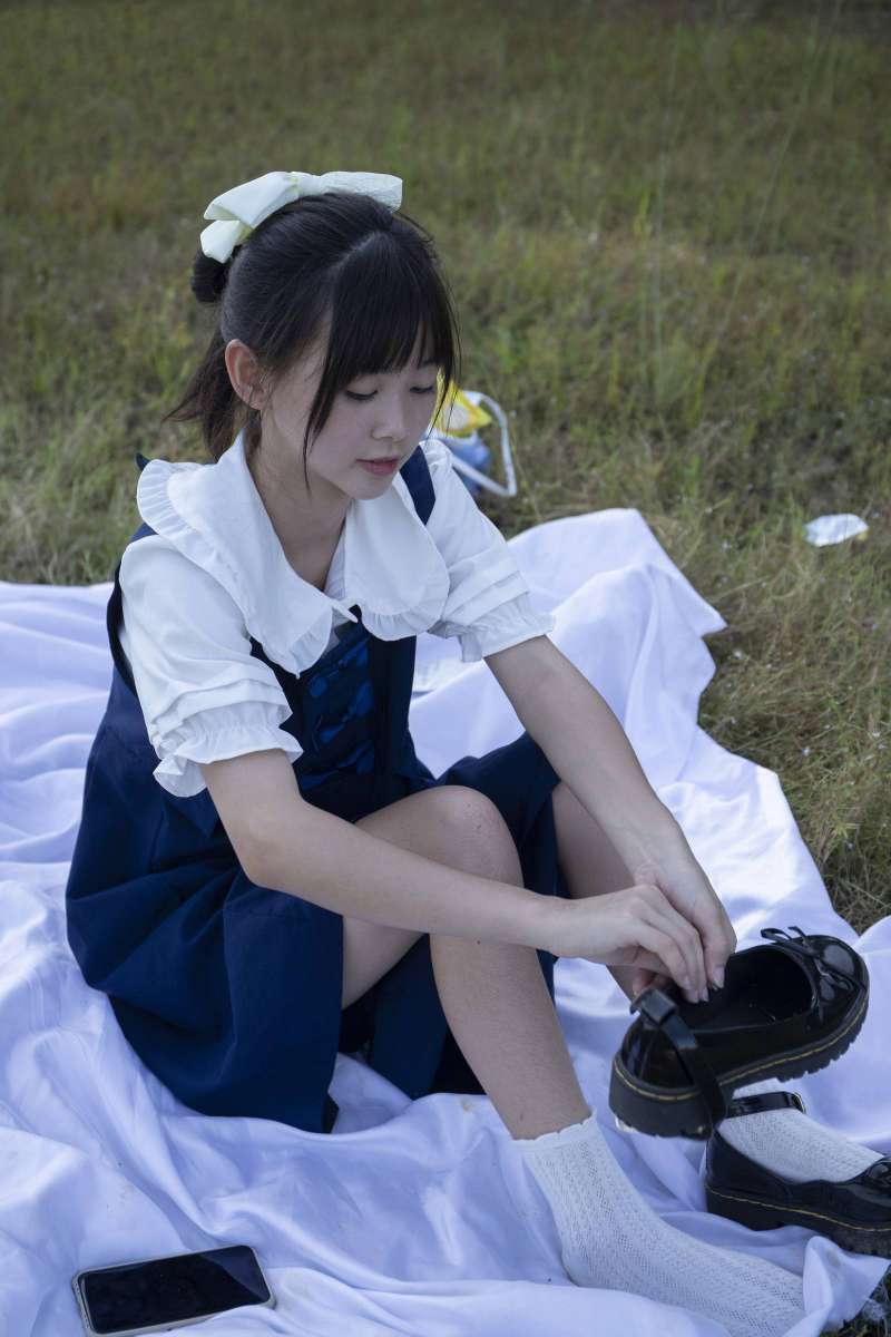 图片[4]-非常甜美的牛仔裙女孩【226P】20021-小李街拍