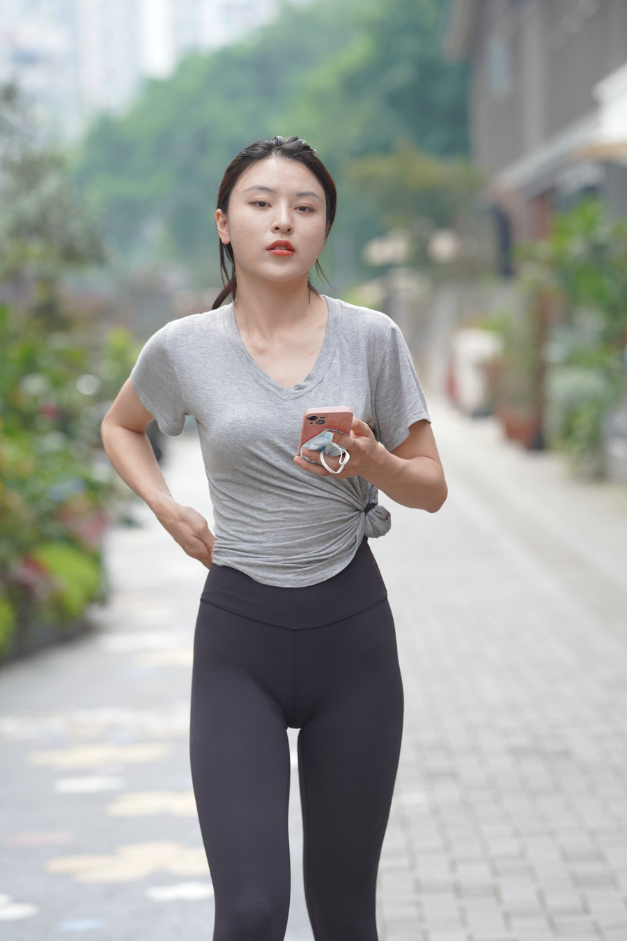 图片[1]-户外运动的瑜伽裤女孩J3008 845P2V-22.9GB-小李街拍