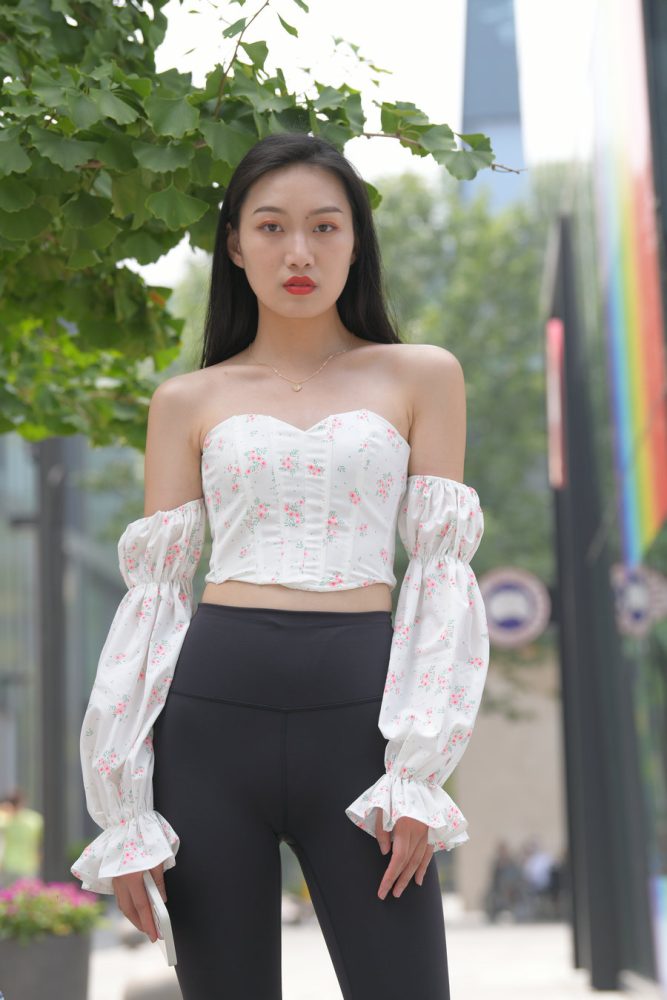 黑色瑜伽裤女孩J2212 740P1V-23.6GB-小李街拍