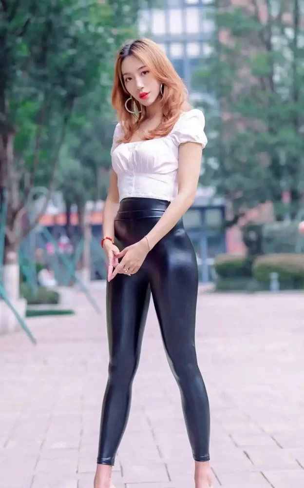 图片[6]-紧身皮裤时尚女人 J1940 605P1V-23.8GB-小李街拍