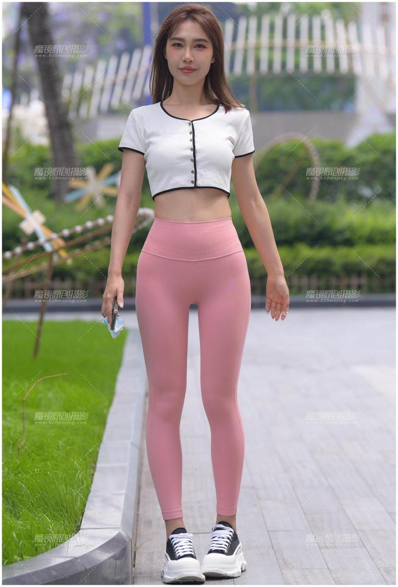 图片[4]-街拍粉色瑜伽裤女孩J2900 645P1V-20.7GB-小李街拍