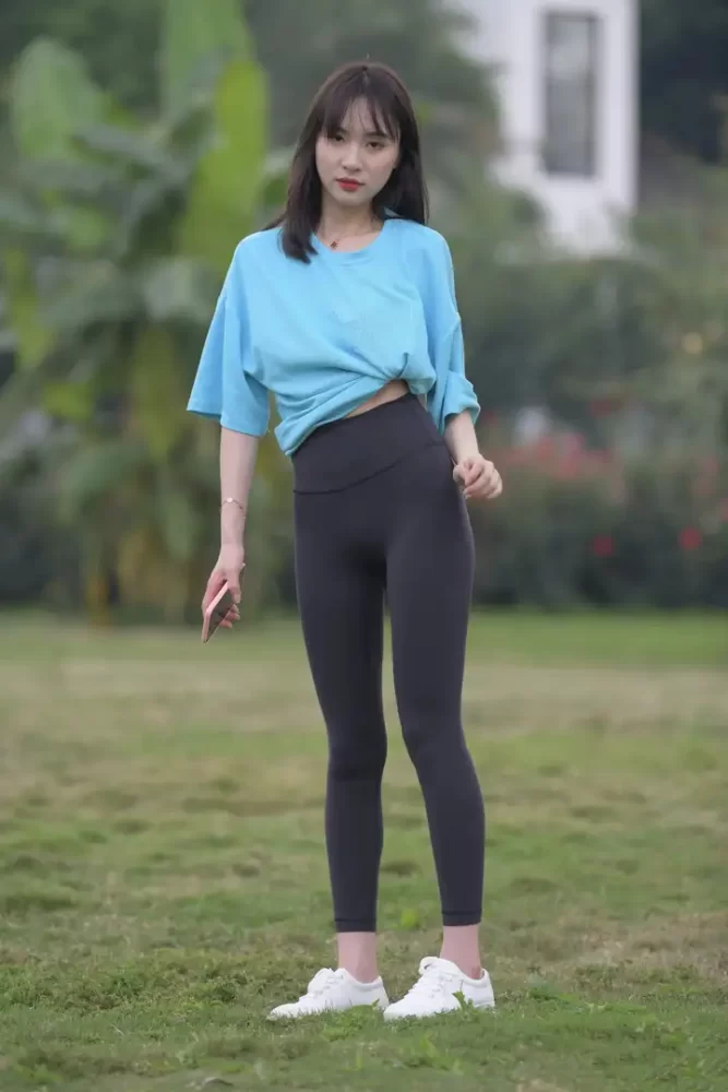 图片[2]-乖乖女瑜伽裤女孩J2224 538P2V-21.0GB-小李街拍