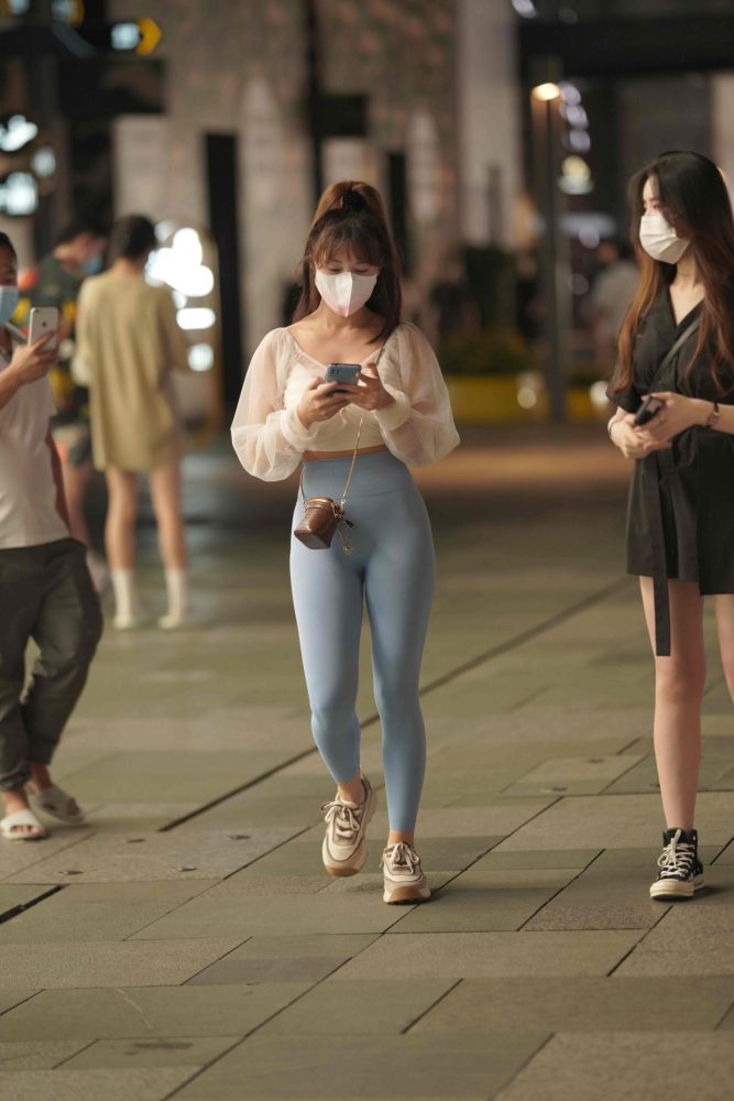 瑜伽裤小姐姐【94P】P0015-小李街拍