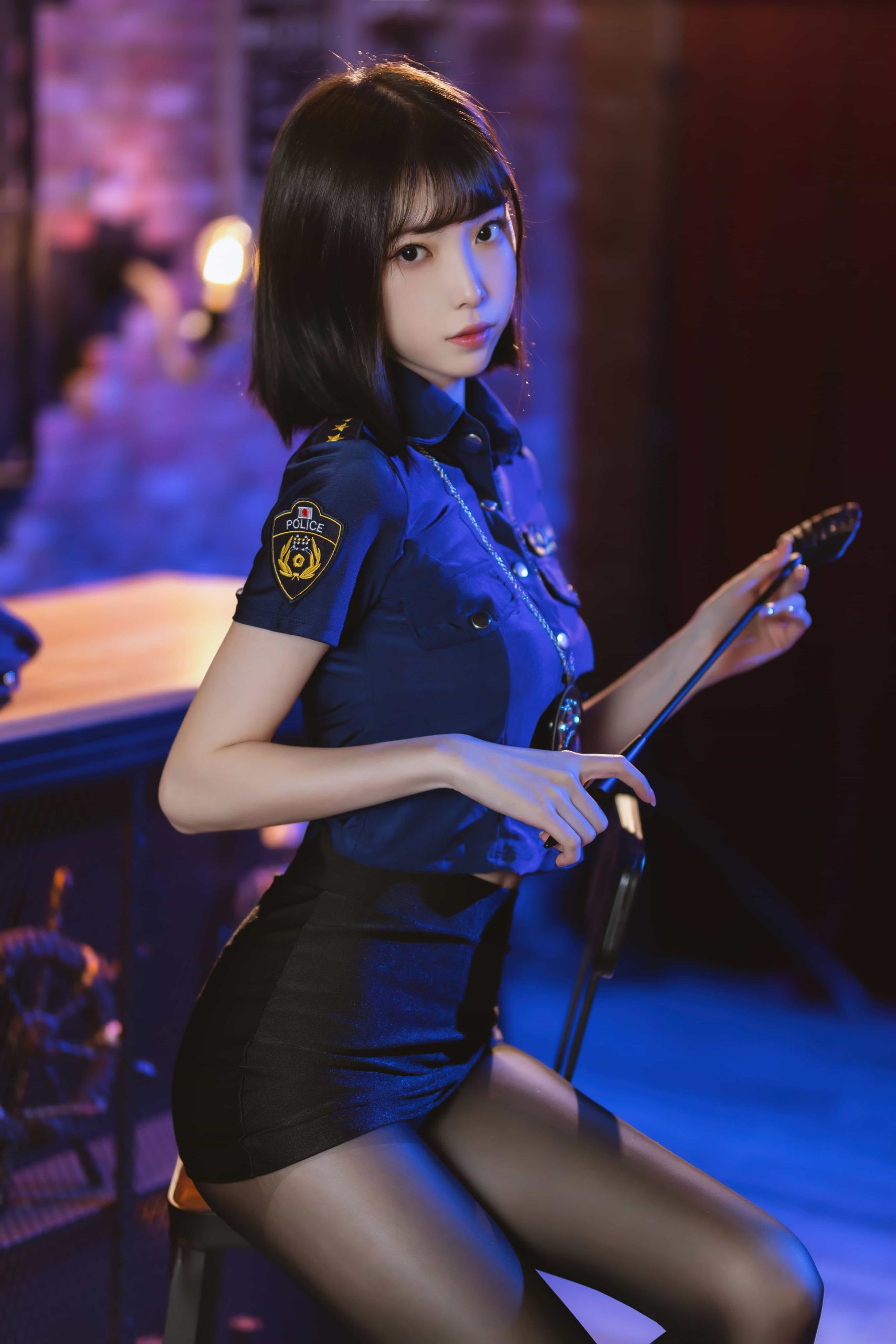 图片[1]-p2007 黑丝制服 【60P】-小李街拍