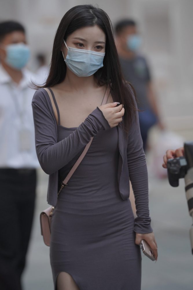 P4002 极品包臀裙女友 【164P】-小李街拍