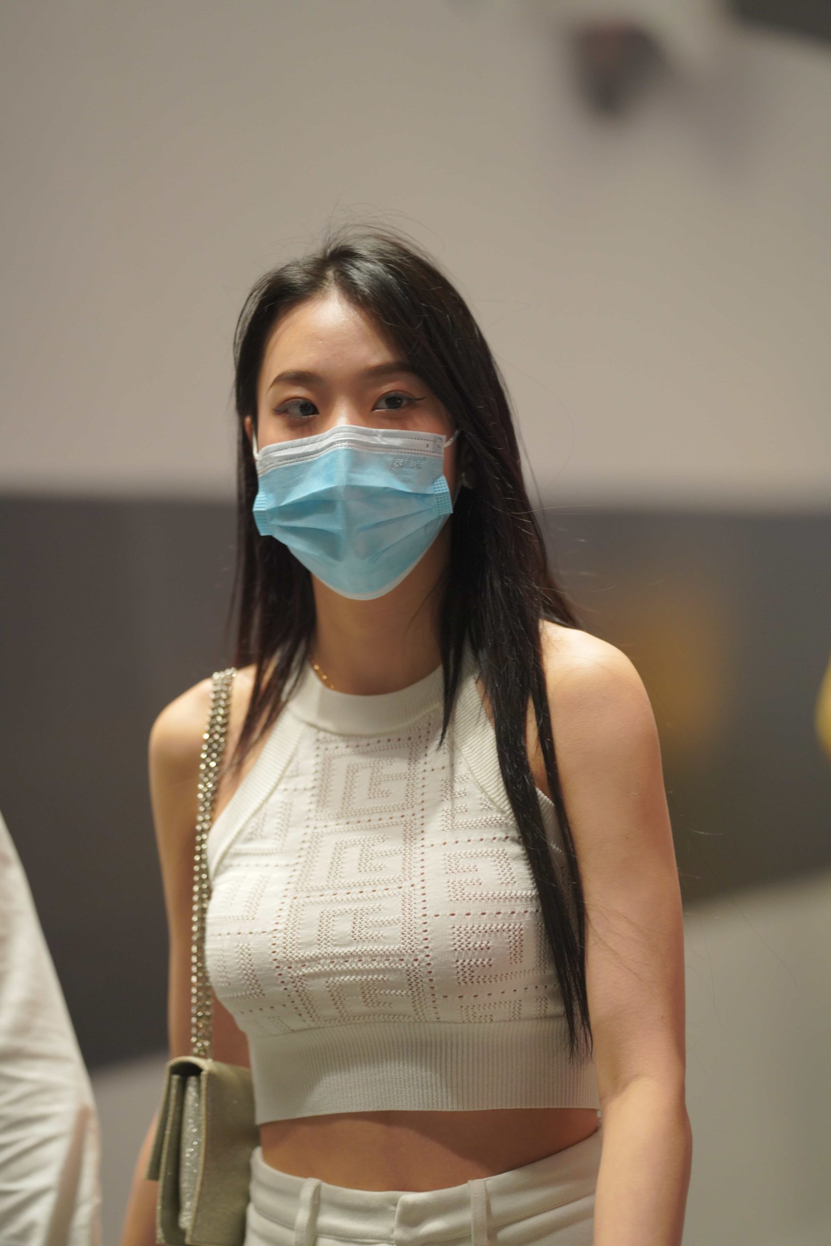 图片[2]-P5002 立体镂空针织气质美女【211P】-小李街拍