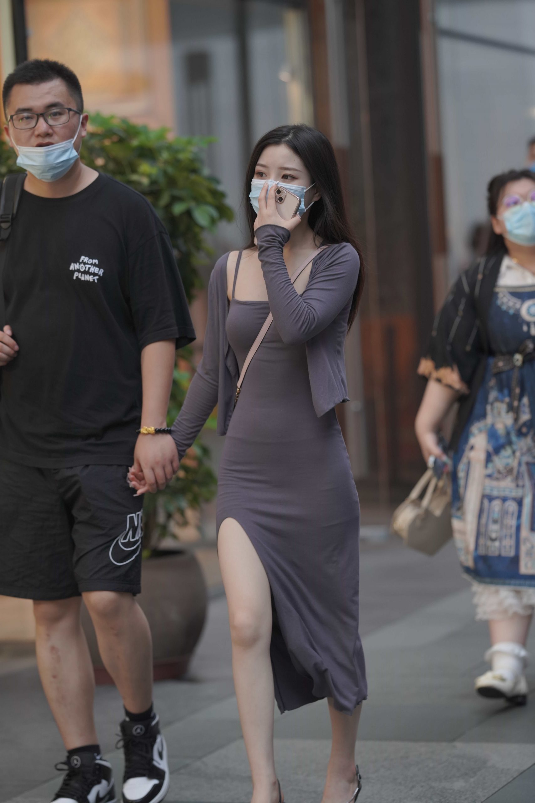 图片[2]-P4002 极品包臀裙女友 【164P】-小李街拍