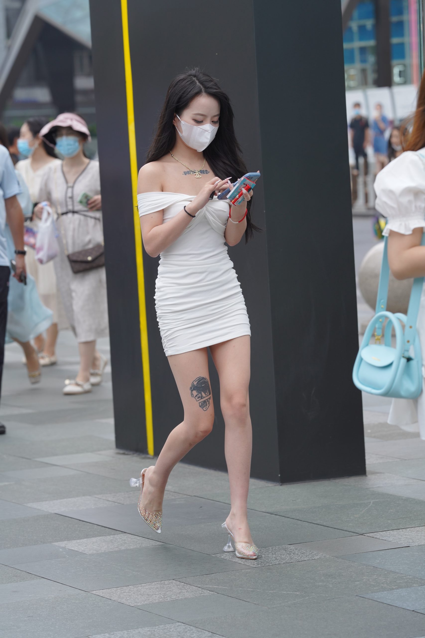 图片[3]-P4016-纹身小姐姐 【191P】-小李街拍