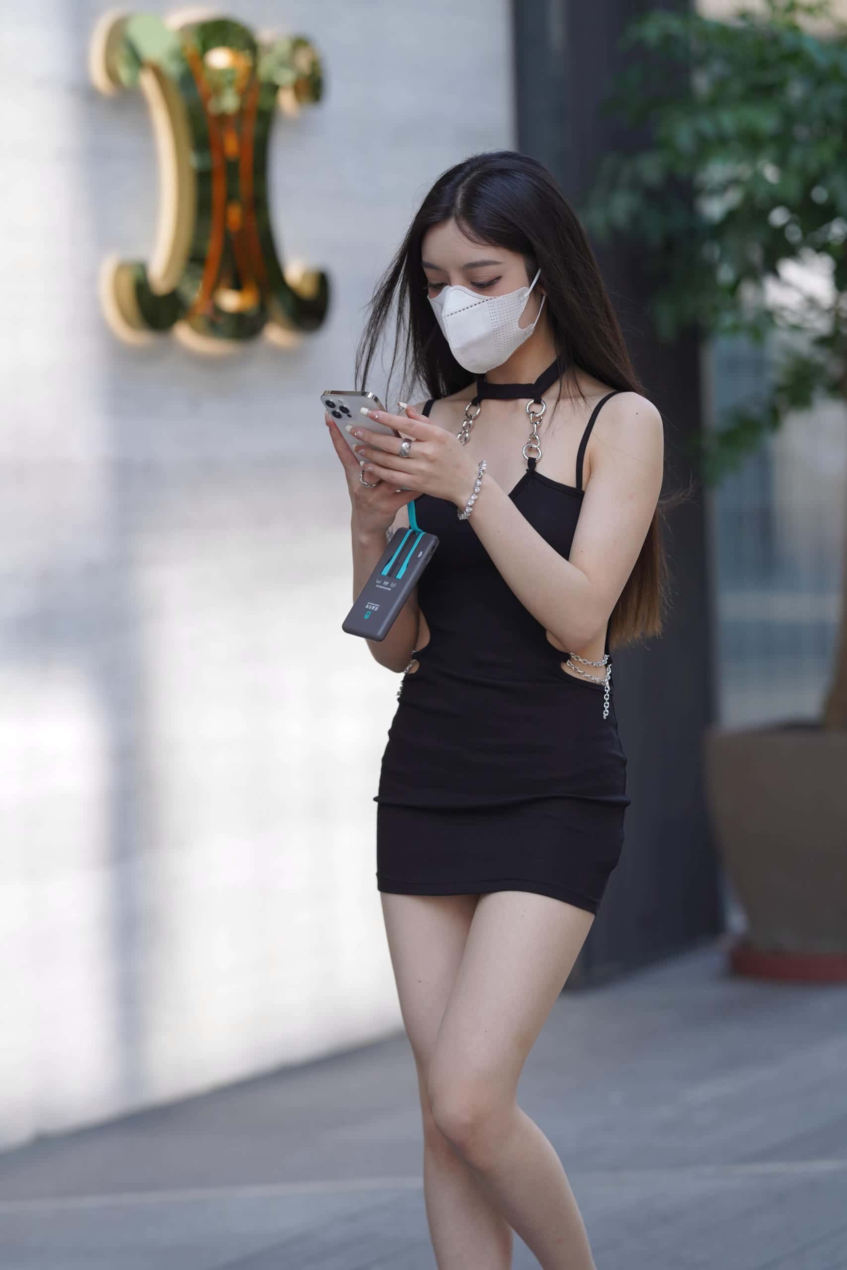 图片[1]-P4018 气质包臀裙小姐姐 【94P】-小李街拍