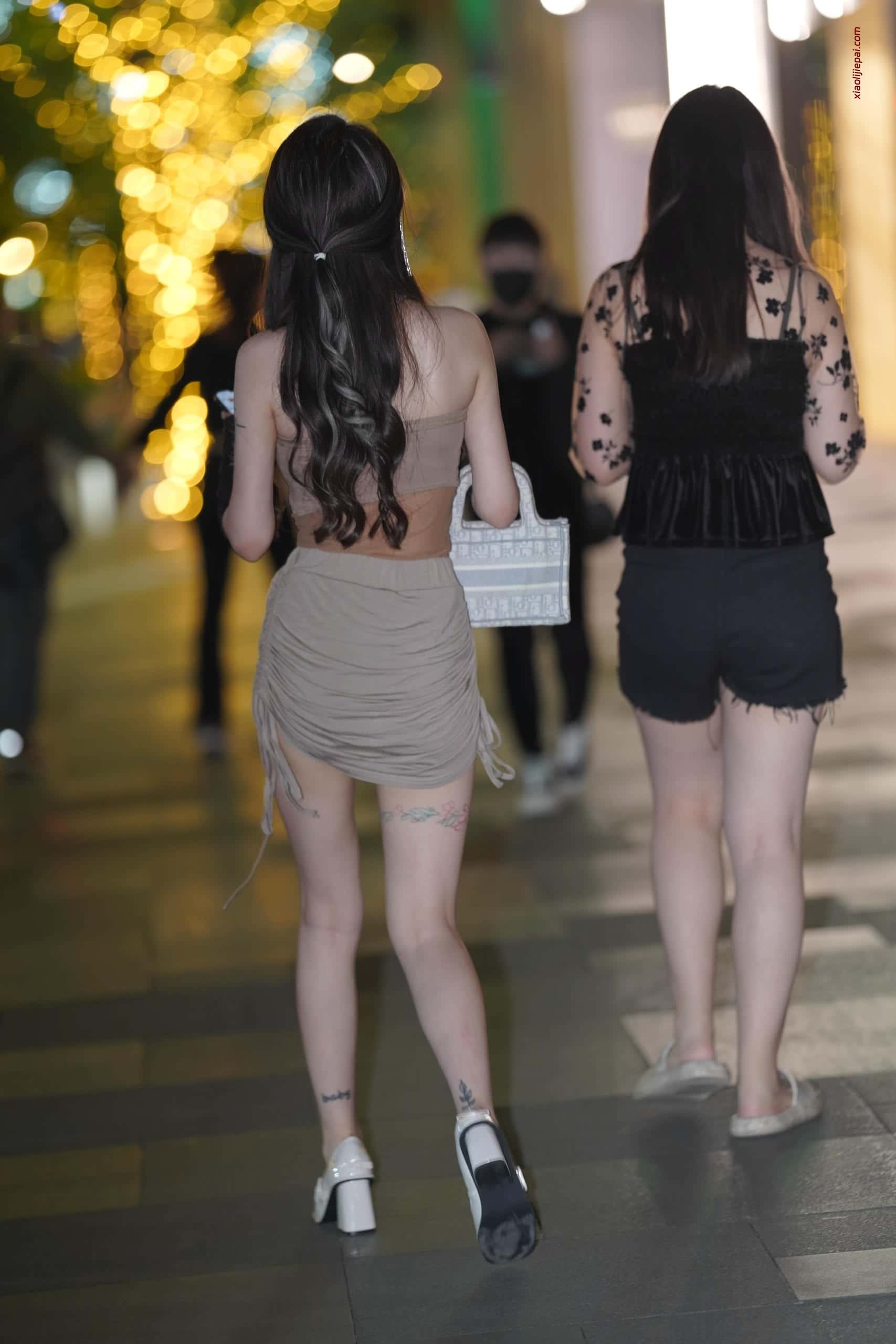 图片[3]-P3027 精致套装裙 【129P】-小李街拍