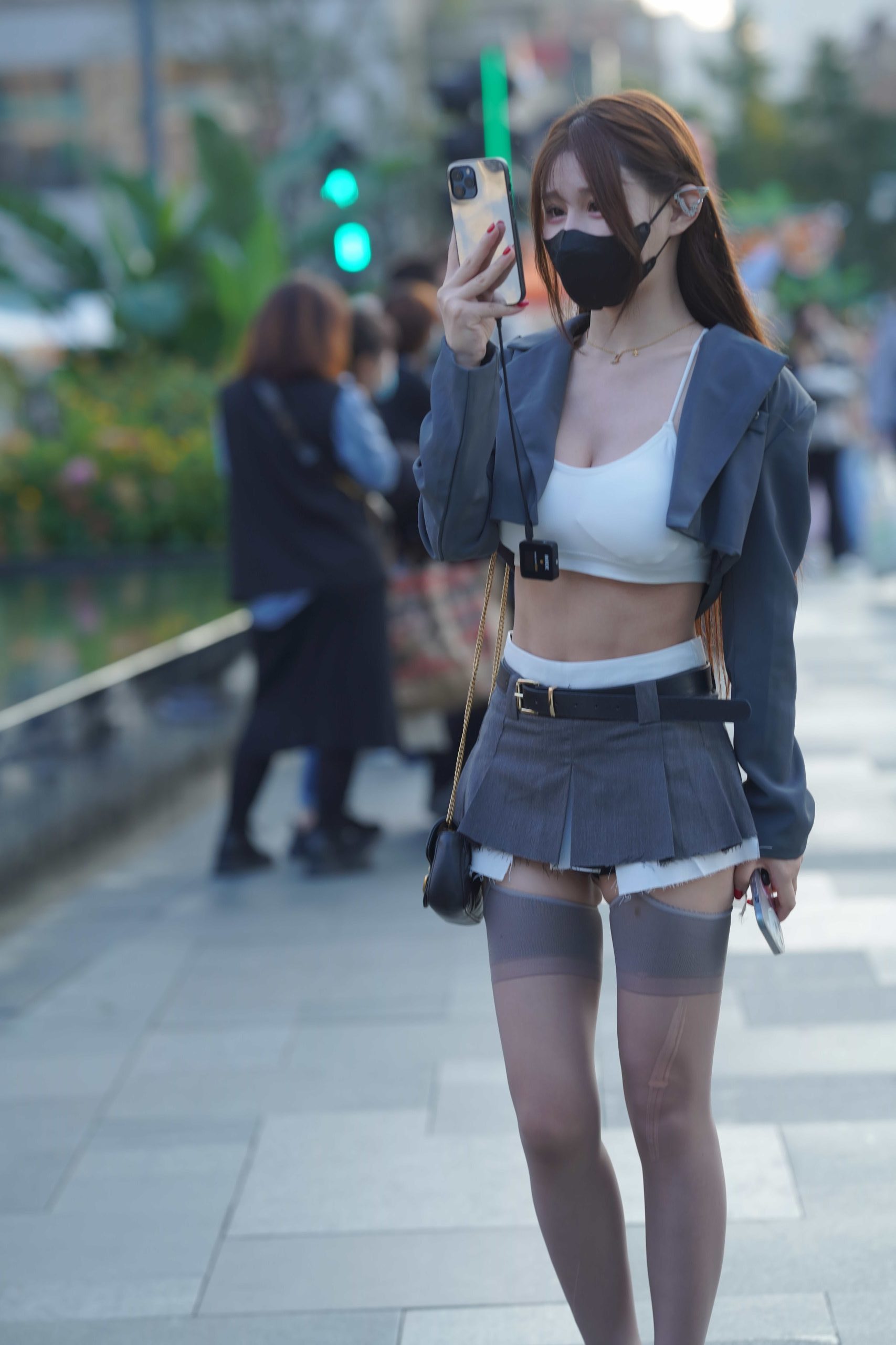 图片[1]-p3016 波涛汹涌大白腿美女【196P】-小李街拍