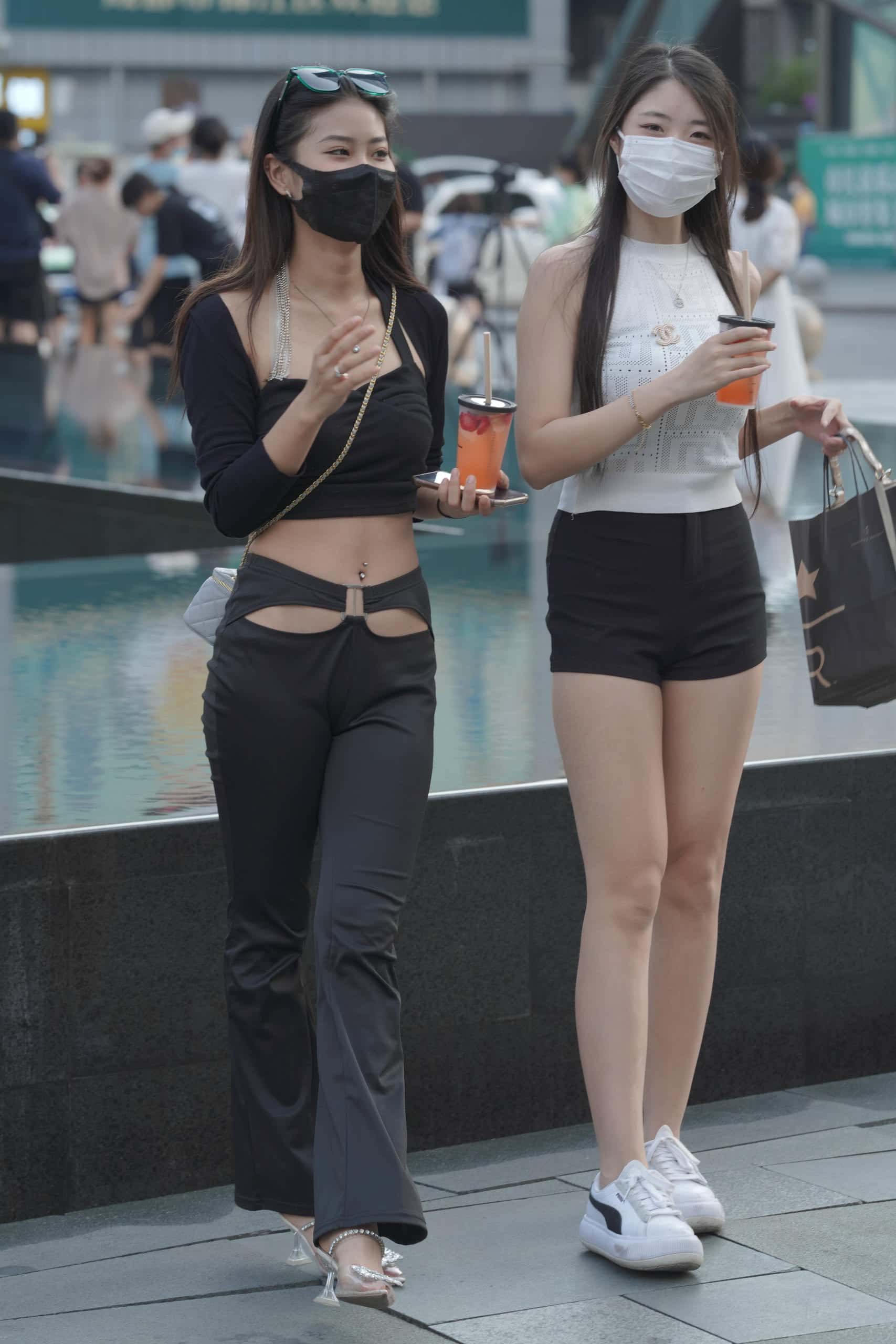 图片[1]-P0071 青春靓丽姐妹花 【134P】-小李街拍