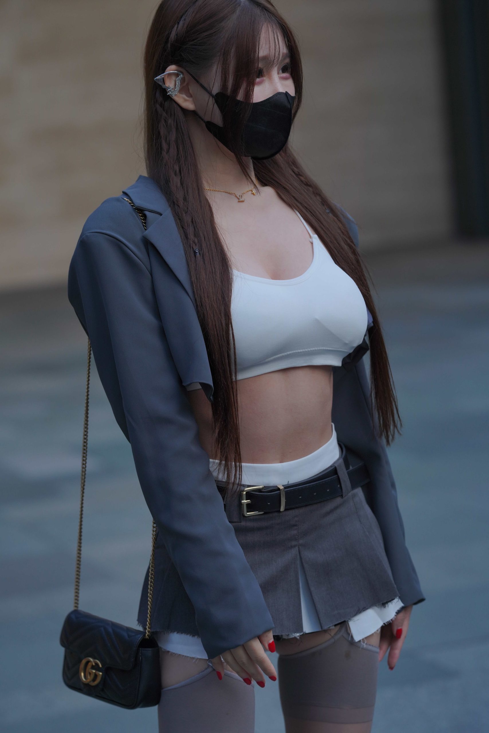 图片[2]-p3016 波涛汹涌大白腿美女【196P】-小李街拍