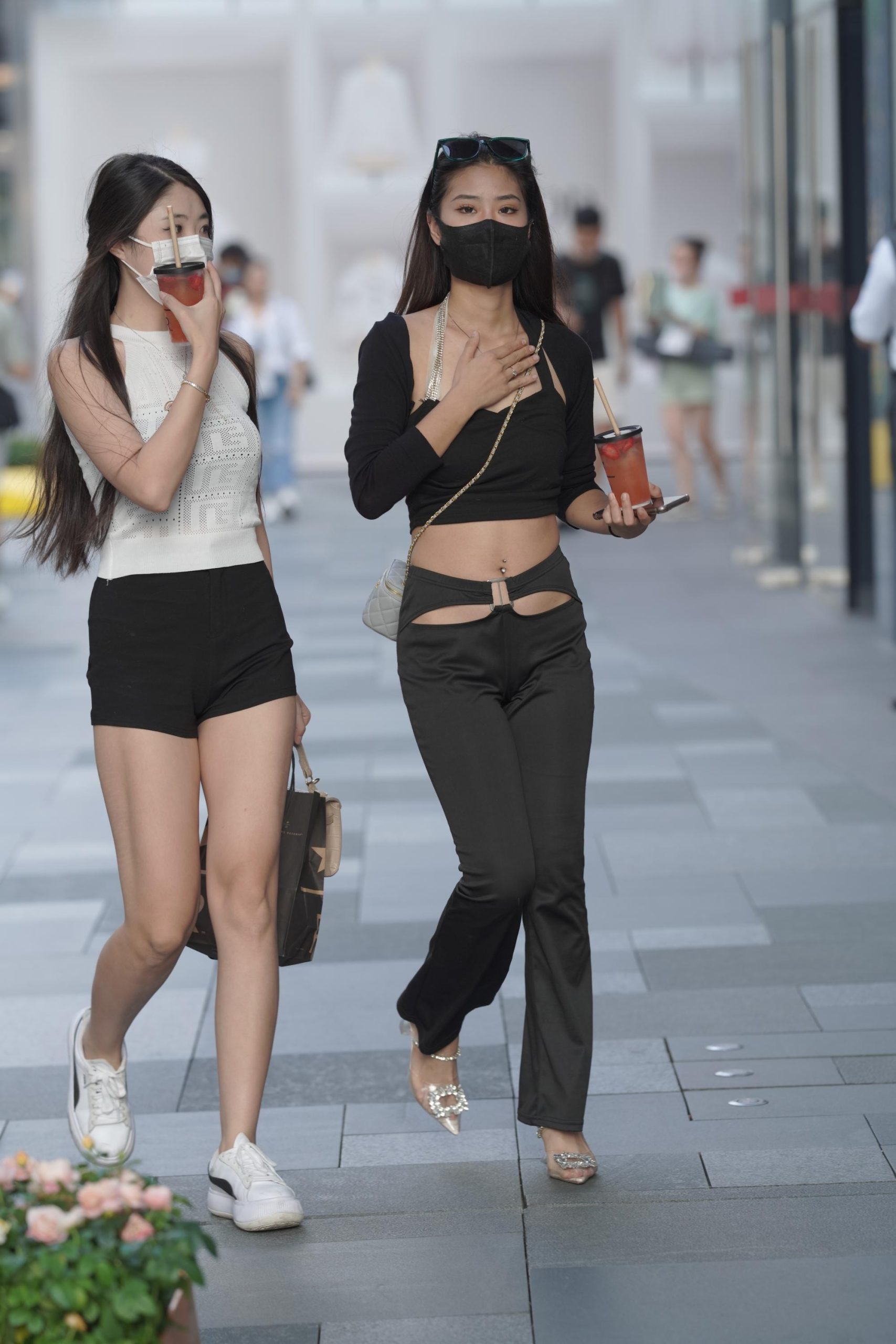 图片[2]-P0055 青春靓丽姐妹花 【134P】-小李街拍